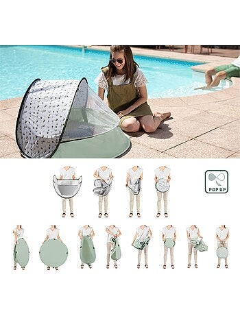 Aire de jeux, piscine & lit d'appoint 3 en 1, anti-UV FPS 50+ Aquani Provence 'Babymoov'