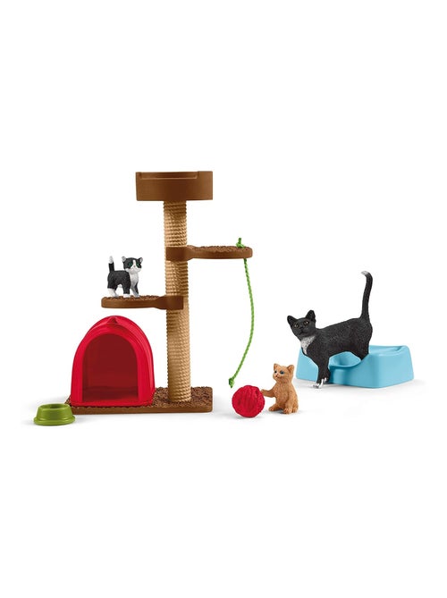 Aire De Jeux Pour Chats Adorables - Schleich - Kiabi