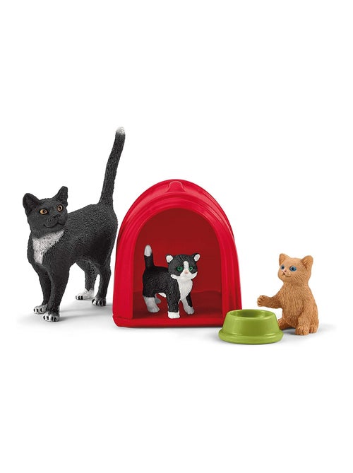 Aire De Jeux Pour Chats Adorables - Schleich - Kiabi