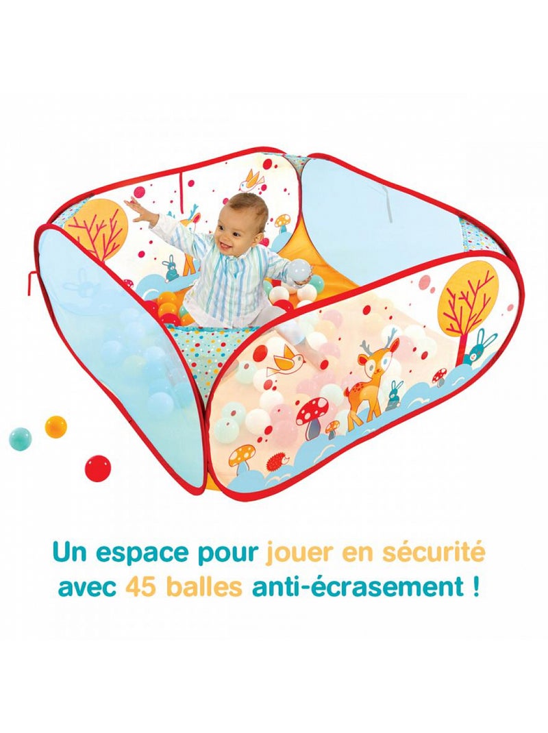 Aire déveil pop up lapin Jaune - Kiabi