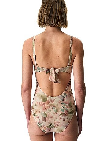 Aires lotus maillot de bain fleuri scintillant penti