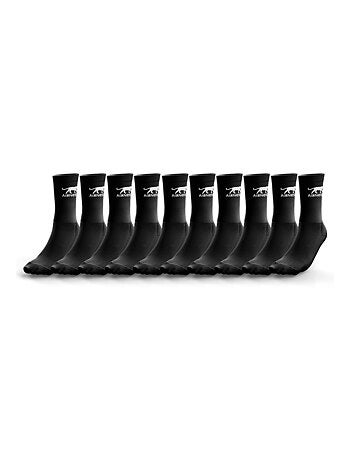Airness lot de 10 paires de tennis homme logo sur tige corporate airness