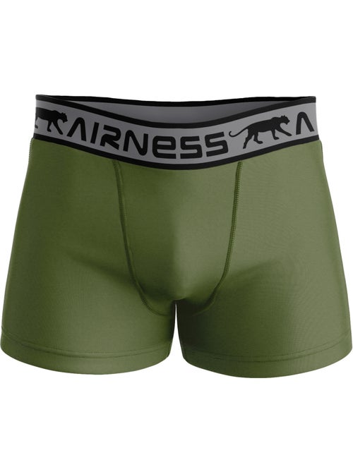 AIRNESS Lot de 3 boxers homme en coton Starter Airness - Kiabi