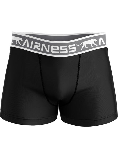 AIRNESS Lot de 3 boxers homme en coton Starter Airness - Kiabi