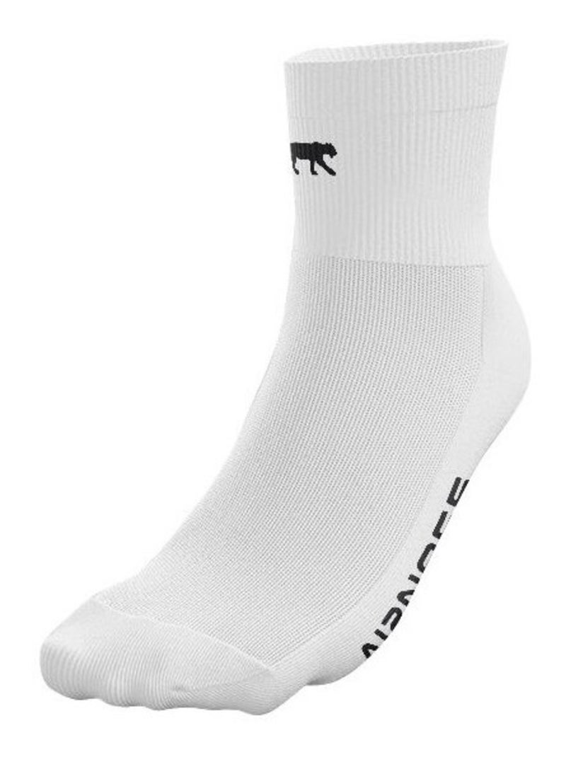 AIRNESS Lot de 3 paires de chaussettes quarter homme Sport Airness Blanc - Kiabi