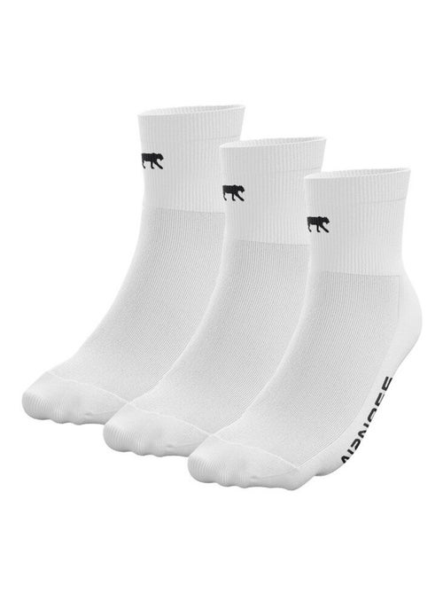 AIRNESS Lot de 3 paires de chaussettes quarter homme Sport Airness - Kiabi