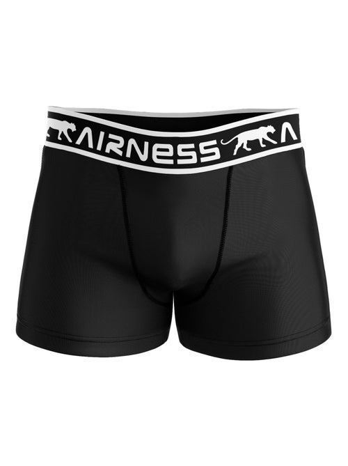 AIRNESS Lot de 5 boxers homme en coton ceintures colorées Starter Airness - Kiabi