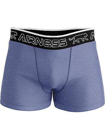 AIRNESS Lot de 5 boxers homme en coton colorés Starter Airness