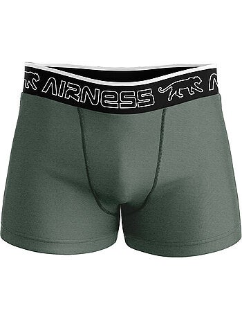 AIRNESS Lot de 5 boxers homme en coton colorés Starter Airness