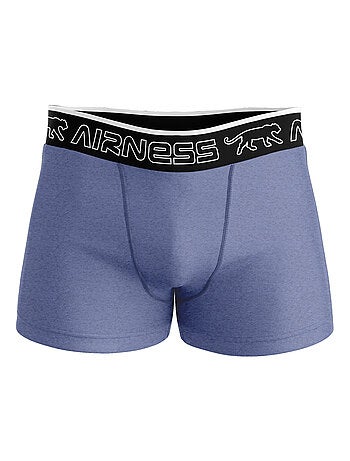 AIRNESS Lot de 5 boxers homme en coton colorés Starter Airness