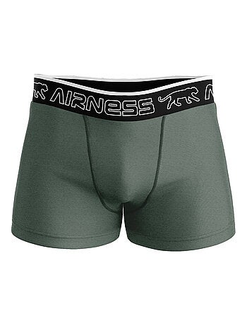 AIRNESS Lot de 5 boxers homme en coton colorés Starter Airness