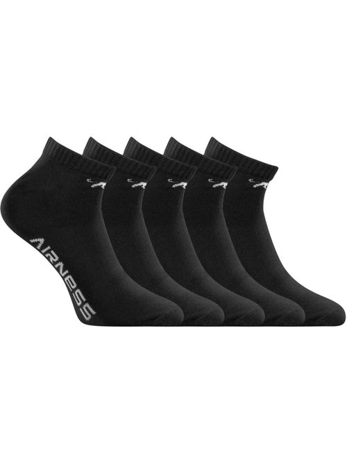 AIRNESS Lot de 5 paires de chaussettes tiges courtes homme Classic Airness - Kiabi