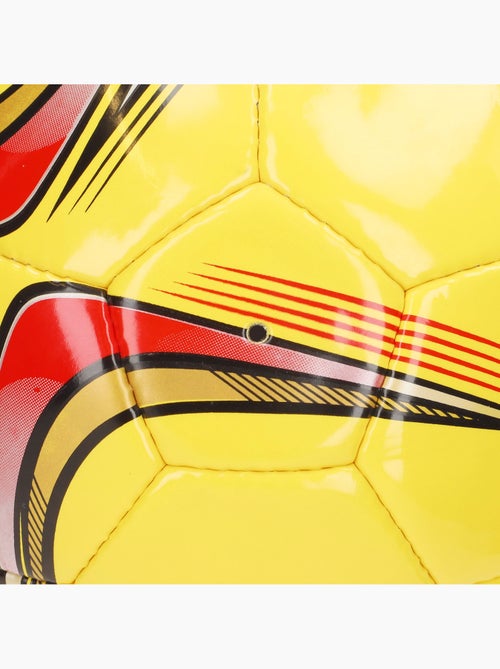 Aktive ballon de football en cuir synthétique taille 5 avec coutures renforcées - Kiabi