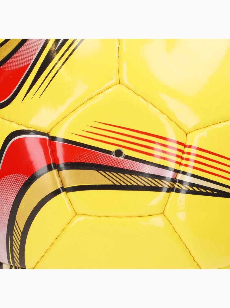 Aktive ballon de football en cuir synthétique taille 5 avec coutures renforcées N/A - Kiabi