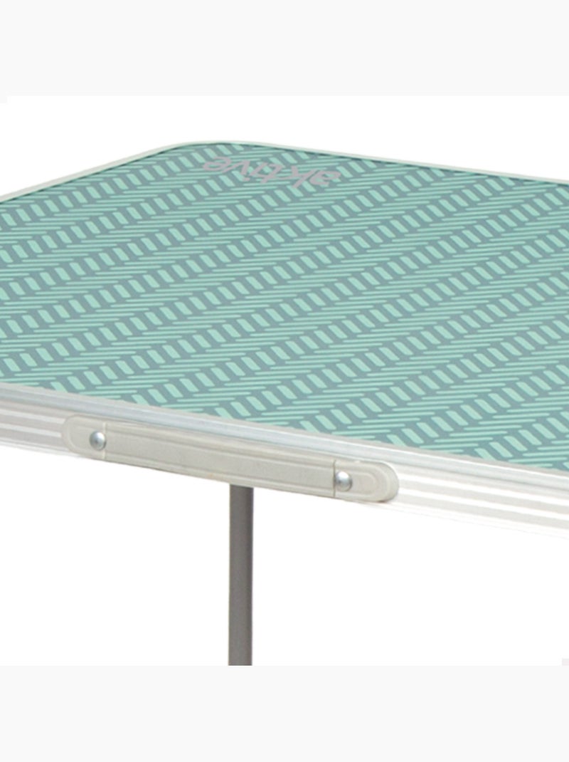 Aktive camping table de camping pliante 80x60x70 cm Turquoise - Kiabi