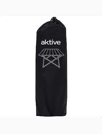Aktive camping table de camping pliante avec mécanisme anti-basculement 43x40x31 cm