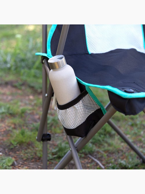 Aktive chaise de camping pliante 48x48x102 cm avec dossier en filet - Kiabi Aktive chaise de camping pliante 48x48x102 cm avec dossier en filet - Kiabi