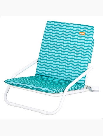 Aktive chaise de plage légère avec poignée 46x60x50 cm