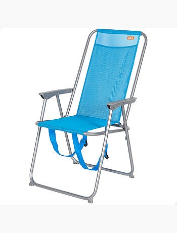 Aktive chaise de plage pliable 44x42x88 cm assortie