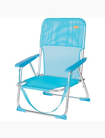 Aktive chaise de plage pliante 44x40x72 cme avec poignée