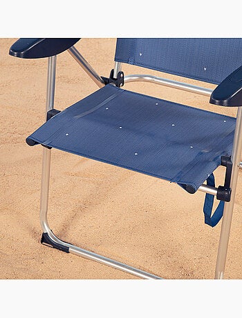 Aktive chaise de plage pliante 48x60x100 cm 4 positions