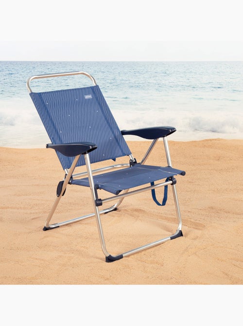 Aktive chaise de plage pliante 48x60x100 cm 4 positions - Kiabi