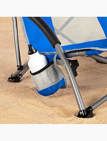 Aktive chaise de plage pliante en tissu