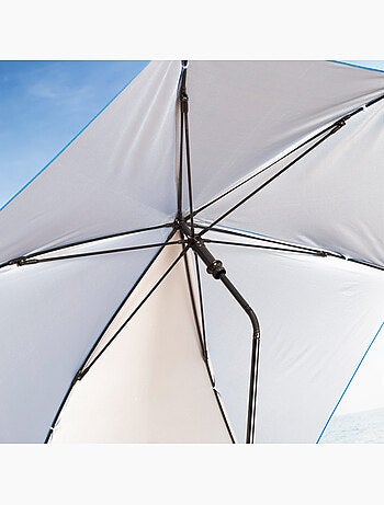 Aktive chaise pliante avec parasol et porte-gobelet 50x49x65 cm