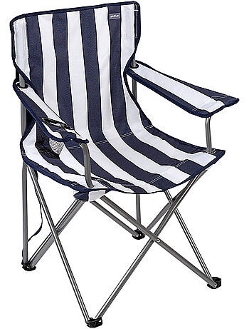 Aktive lot de 2 chaises de camping hautes 45x47x82 cm