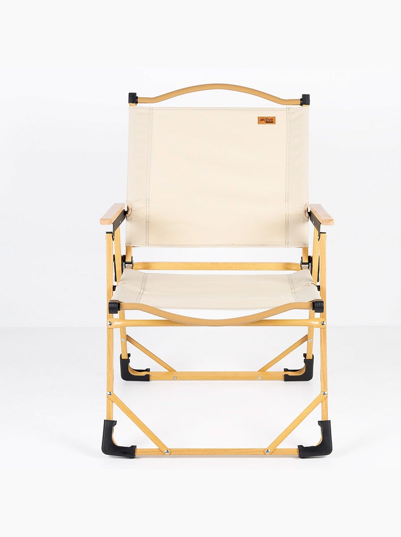 Aktive lot de 2 chaises de glamping 47x51x77 cm crème Crème - Kiabi