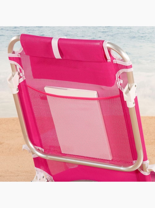Aktive lot de 2 chaises de plage basses pliantes multipositions 51x45x76 cm - Kiabi