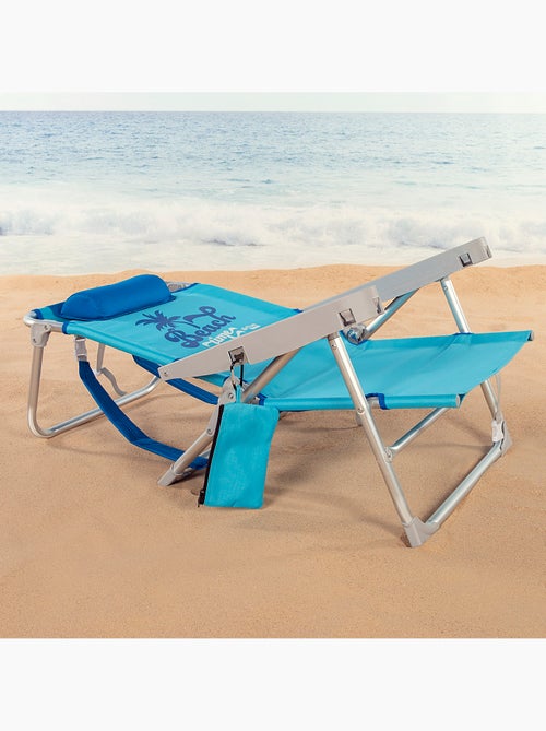 Aktive lot de 2 chaises de plage basses plianteses - Kiabi
