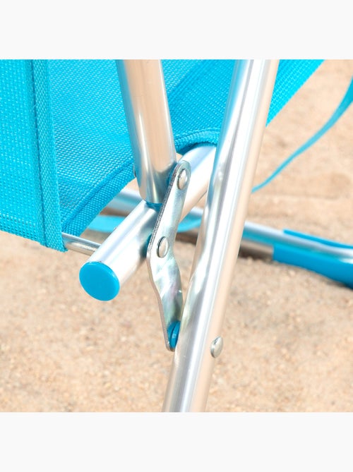 Aktive lot de 2 chaises de plage pliantes 44x40x72 cm avec poignée - Kiabi