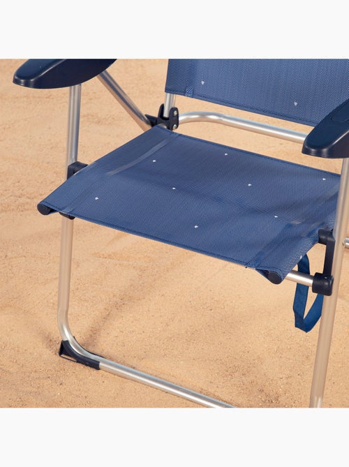 Aktive lot de 2 chaises de plage pliantes 48x60x100 cm 4 positions - Kiabi