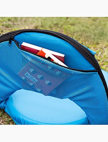 Aktive lot de 2 sièges pliants 64x24x5,5 cm avec dossier réglable