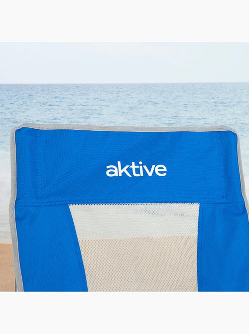 Aktive pack 4 chaises de plage pliantes 50x51x67 cm avec pochette - Kiabi Aktive pack 4 chaises de plage pliantes 50x51x67 cm avec pochette - Kiabi