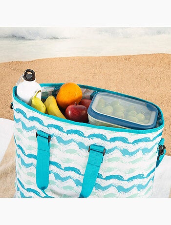 Aktive pack plage : chaise basse (45x40x70 cm) + glacière portable 20 litres