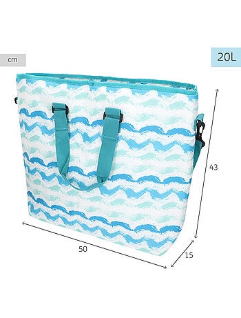 Aktive pack plage : chaise basse (45x40x70 cm) + glacière portable 20 litres