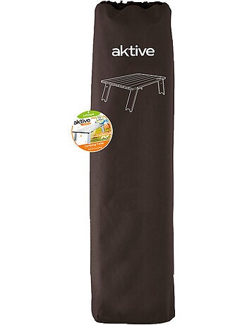 Aktive petite table de camping pliante ultralégère en aluminium 55x41x20 cm
