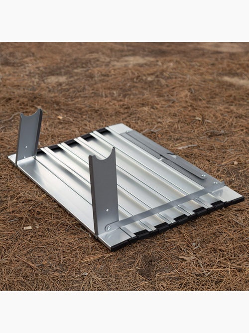 Aktive petite table de camping pliante ultralégère en aluminium 55x41x20 cm - Kiabi
