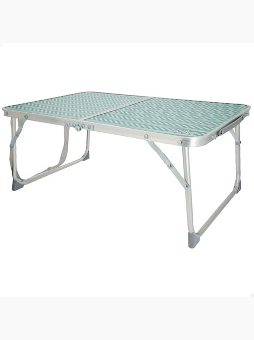 Aktive table de camping pliable avec poignée de transport 60x40x25 cm - Kiabi
