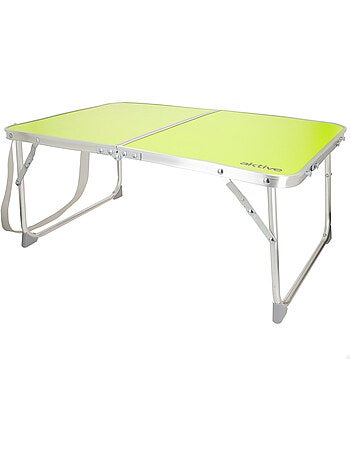 Aktive table de camping pliante avec poignée 60x40x25 cm