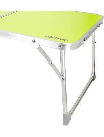 Aktive table de camping pliante avec poignée 60x40x25 cm