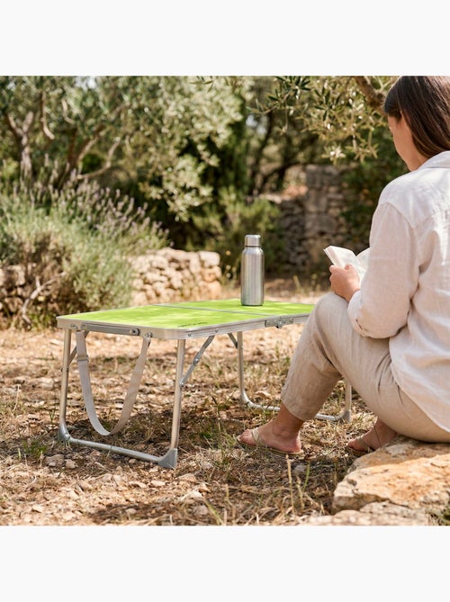 Aktive table de camping pliante avec poignée 60x40x25 cm - Kiabi
