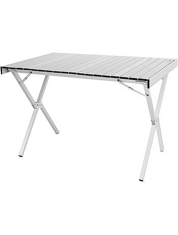 Aktive table de camping pliante en aluminium antidérapante et amovible