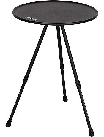 Aktive table de camping pliante ronde 37x37x55 cm