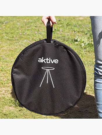 Aktive table de camping pliante ronde 37x37x55 cm