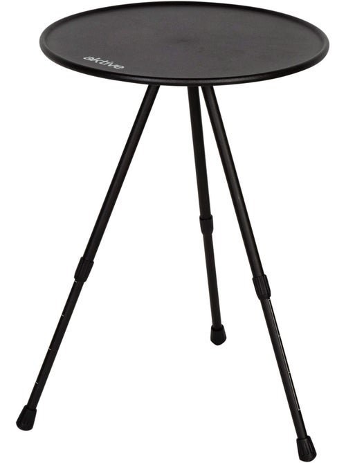 Aktive table de camping pliante ronde 37x37x55 cm - Kiabi