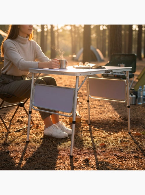Aktive table pliante réglable en hauteur - Kiabi