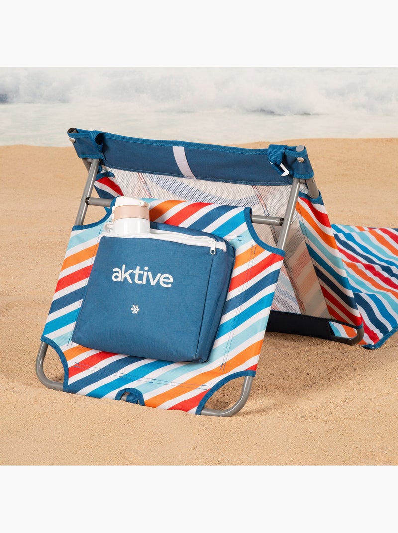 Aktive tapis de plage inclinable avec glacière Multicolore - Kiabi